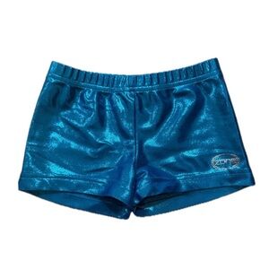 Zone Pro Shiny Blue Kids Shorts